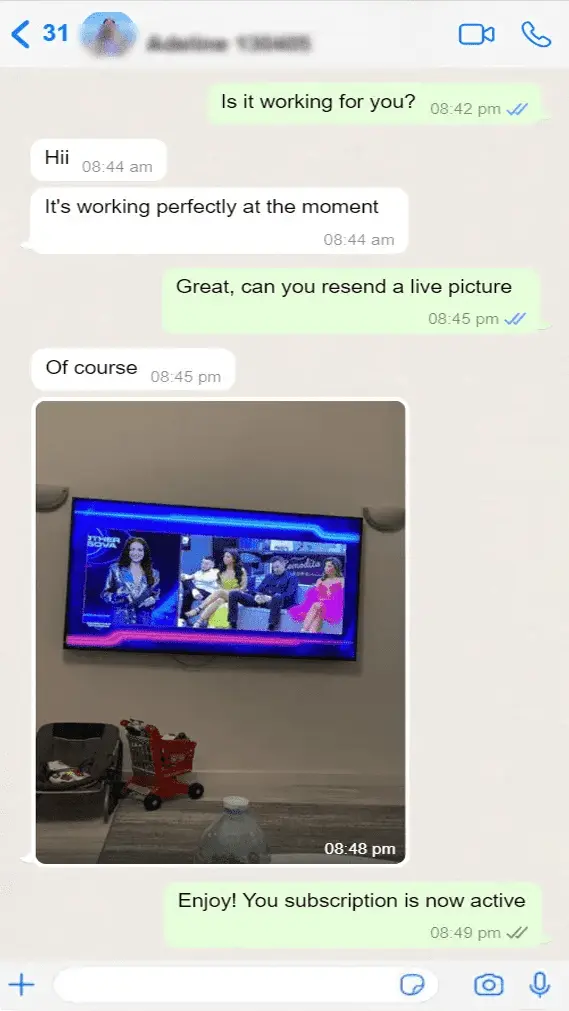 IPTV Land Box client feedback